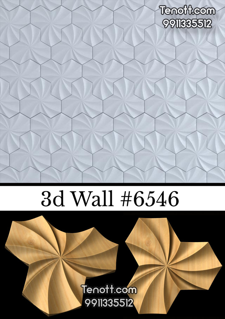 3D Wall Tile WT-6546