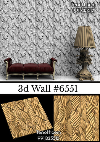 3D Wall Tile WT-6551