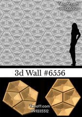 3D Wall Tile WT-6556
