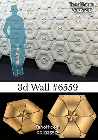 3D Wall Tile WT-6559