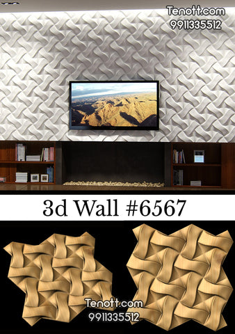 3D Wall Tile WT-6567