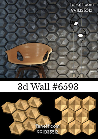3D Wall Tile WT-6593