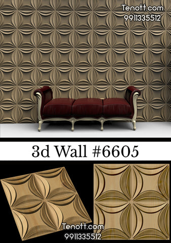 3D Wall Tile WT-6605