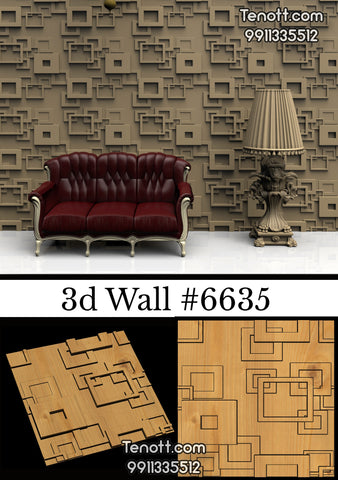 3D Wall Tile WT-6635