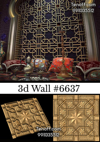 3D Wall Tile WT-6637