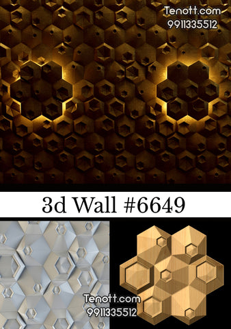 3D Wall Tile WT-6649