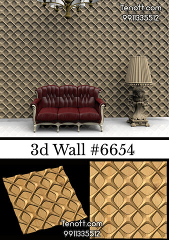 3D Wall Tile WT-6654