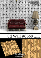 3D Wall Tile WT-6658