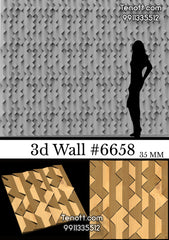 3D Wall Tile WT-6658