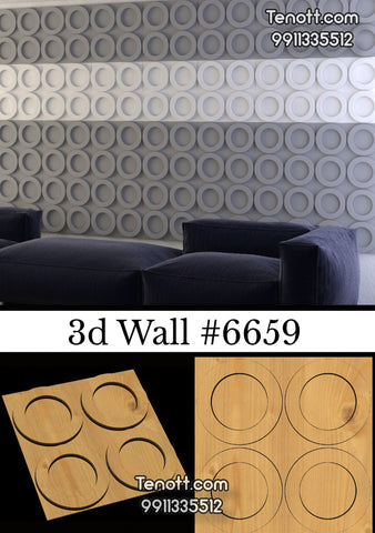 3D Wall Tile WT-6659