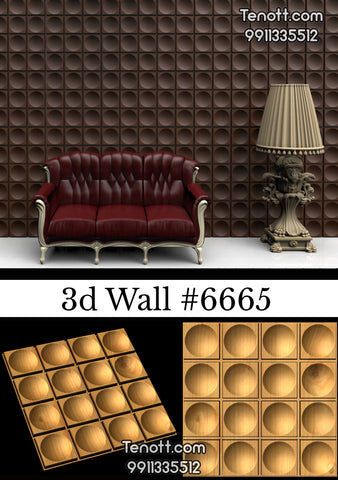 3D Wall Tile WT-6665