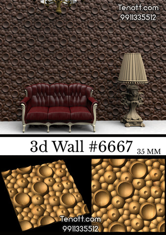 3D Wall Tile WT-6667