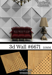 3D Wall Tile WT-6671