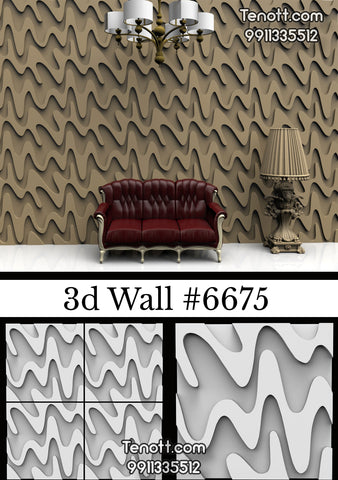 3D Wall Tile WT-6675