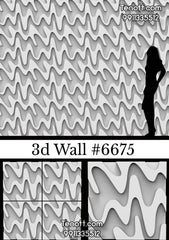 3D Wall Tile WT-6675