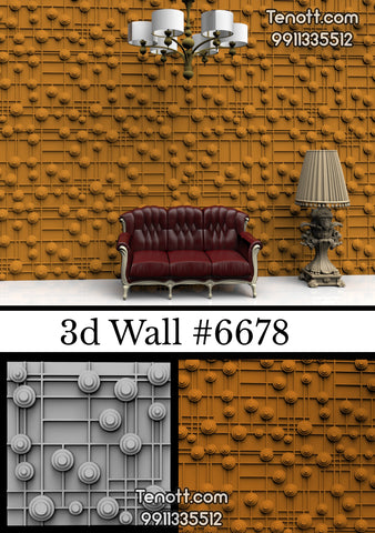 3D Wall Tile WT-6678