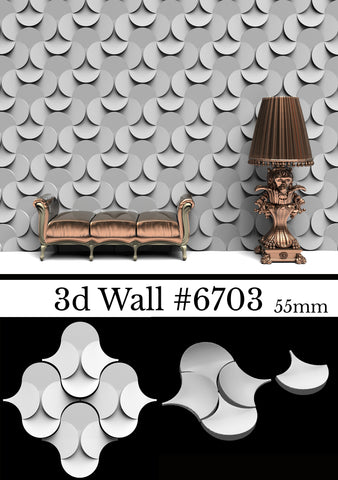 3D Wall Tile WT-6703