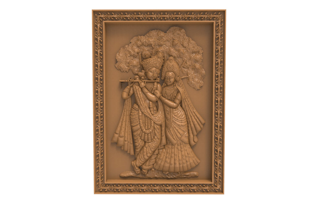 Religious CP-8735# (Radha Krishna)