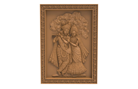 Religious CP-8735# (Radha Krishna)